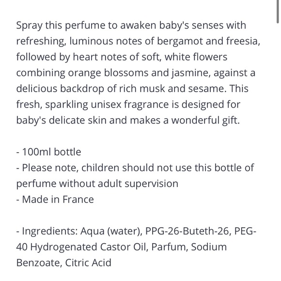 NWT Jacadi baby fragrance le bebe - Picture 2 of 4